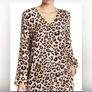 Equipment Dalton Tunic in Leopard Print NWT Size L